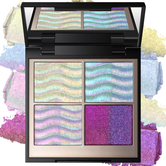 HOSAILY palette front packaging showing compact design and colors benefit travel-ready