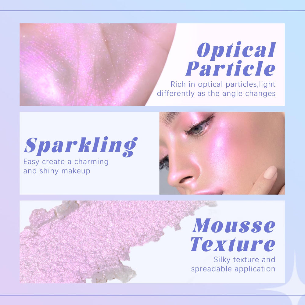 HOSAILY open pan view displaying iridescent shades, versatile application areas