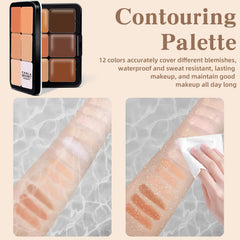 HOSAILY swatches on forearm showing shade range and accurate blending capability
