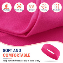 Hotop headband worn during yoga showing secure, comfortable fit