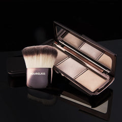 HOURGLASS ambient palette on skin lifestyle illustrating soft-focus radiance and natural-looking glow