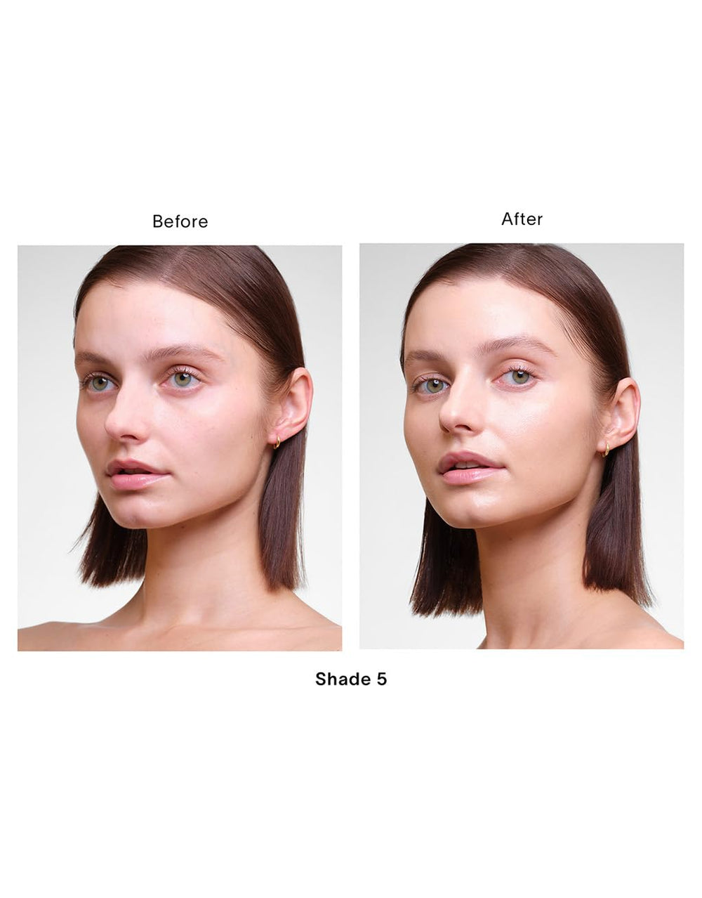 Hourglass Veil applied with fingertips demonstrating easy blendability and glow