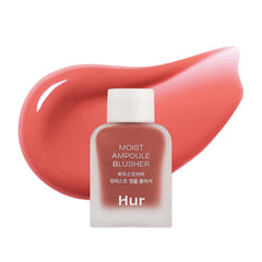 House of Hur front compact showing Peach Coral shade and color payoff