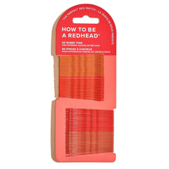 How to Be A Redhead front packaging showing 60 pins and brand visibility