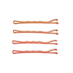 How to Be A Redhead pins securing a braid for long-lasting hold
