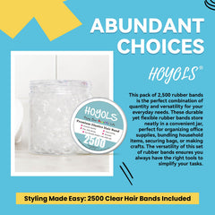 HOYOLS band securing braid end with discreet invisible finish