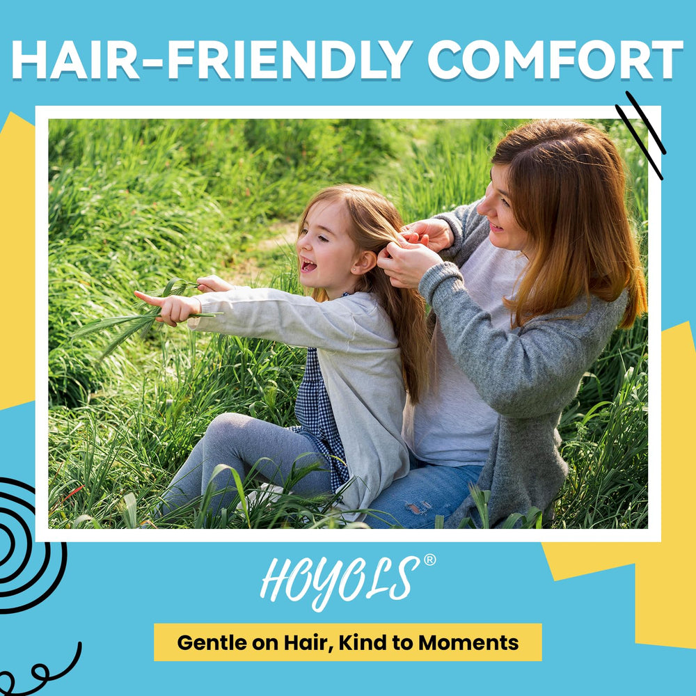 HOYOLS securing small braid close-up showing discreet finish and strength benefit