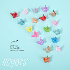 HOYOLS lifestyle festival look showing vibrant clips adding playful finishing touches