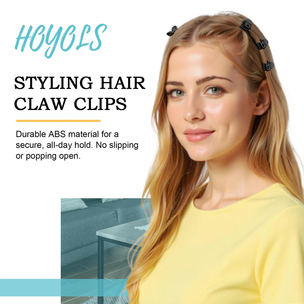 HOYOLS clip held in hand showing compact size for on-the-go convenience