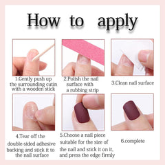 HPYFOI lifestyle hands at event showing bright French tips boosting style