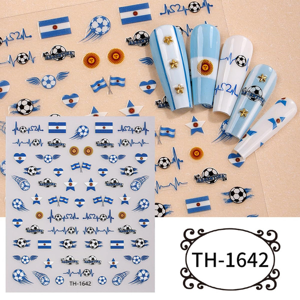 HPYFOI nails in use during a match showing quick game-day manicure benefit