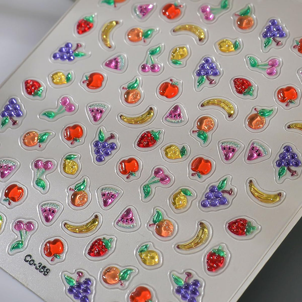 HPYFOI sticker sheet with tweezers illustrating easy precise placement