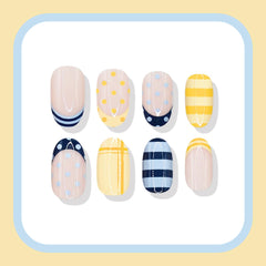 HPYFOI nail surface texture close-up showing glossy finish and durability