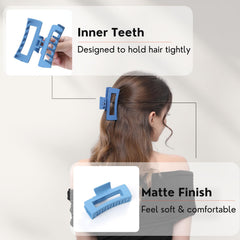 HQ-SITE side profile open clip, demonstrates 180-degree opening benefit