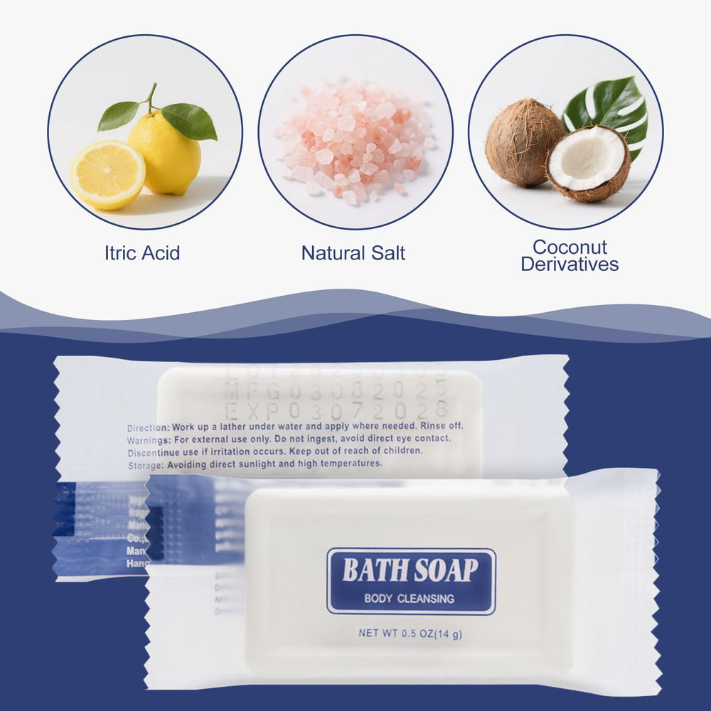 HQSLsund unwrapped soap bar texture detail for gentle cleanse