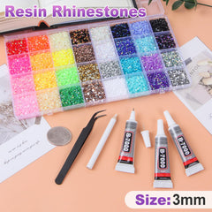 HRLbrc open grid box displaying organized 32 compartments and quick color access