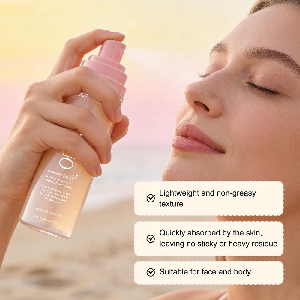 HRTTUO lightweight texture on skin showing fast absorption