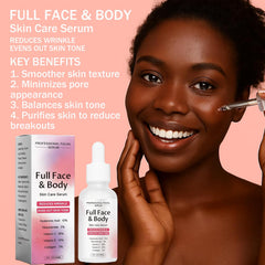 hsdtas Finones serum texture closeup demonstrating lightweight, fast-absorbing consistency