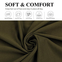 Huachi close-up of fabric texture showing stretchy weave and quick-dry benefit