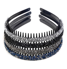 Huachi rhinestone close-up showing sparkle and secure stone setting