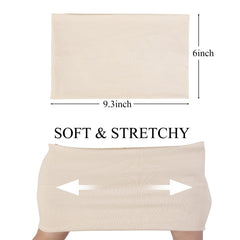 Huachi folded headband on mannequin demonstrating slimmer styling option