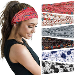 Huachi front view headband highlighting sleek design and secure fit