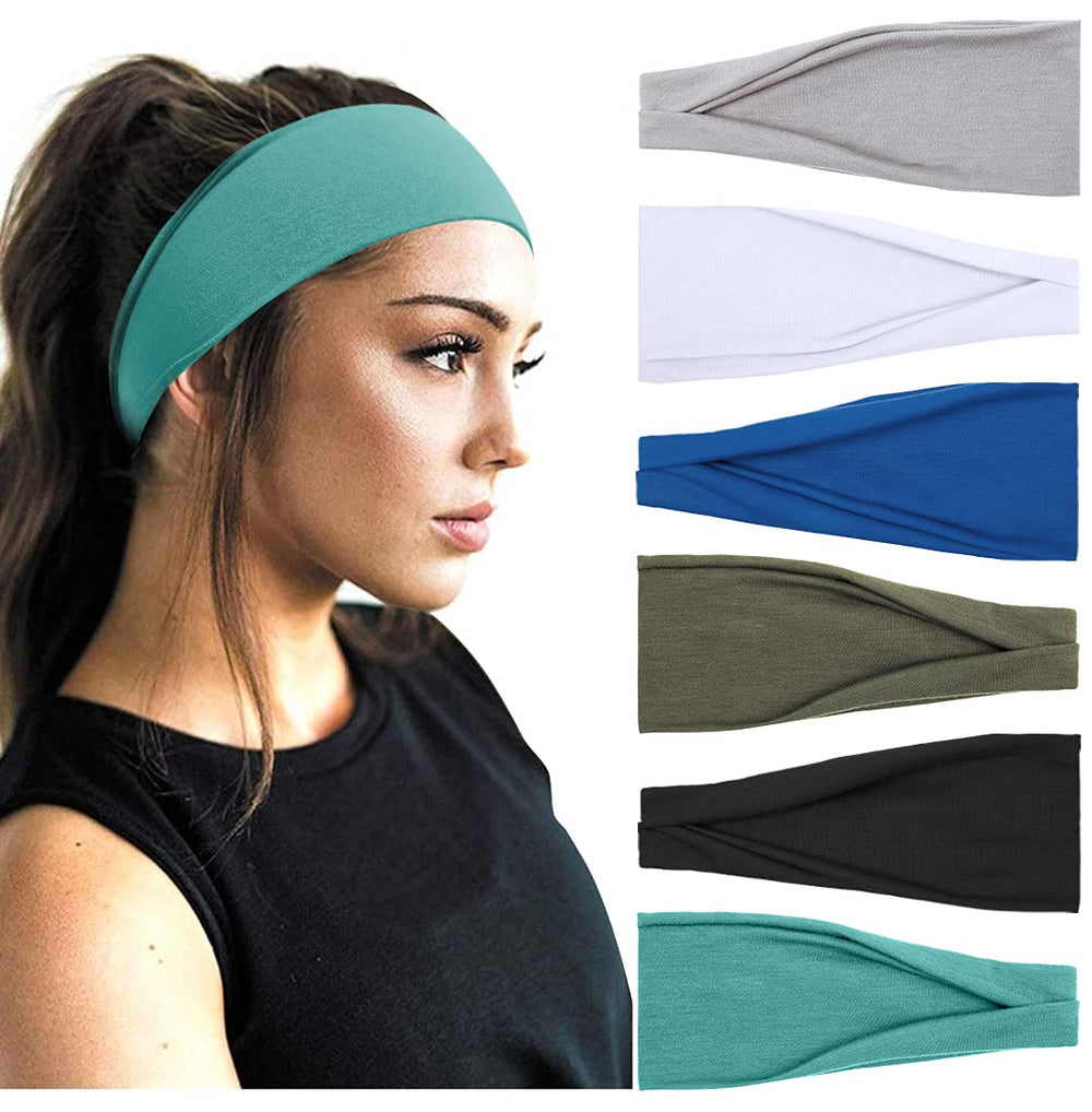 Huachi front packaging showing six-color headband set and compact pouch benefit