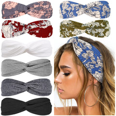 Huachi front view packaging showing headbands for quick styling