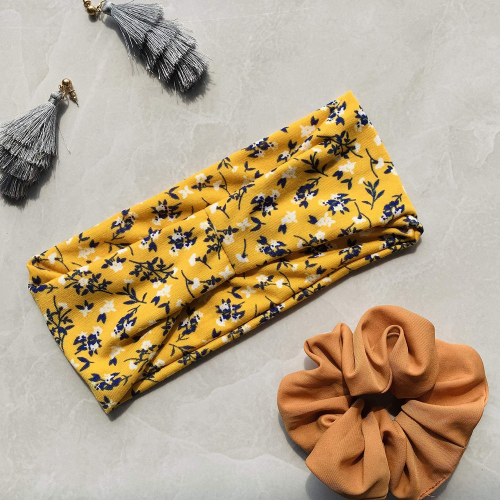 Huachi six floral patterns laid flat showing reversible styling options