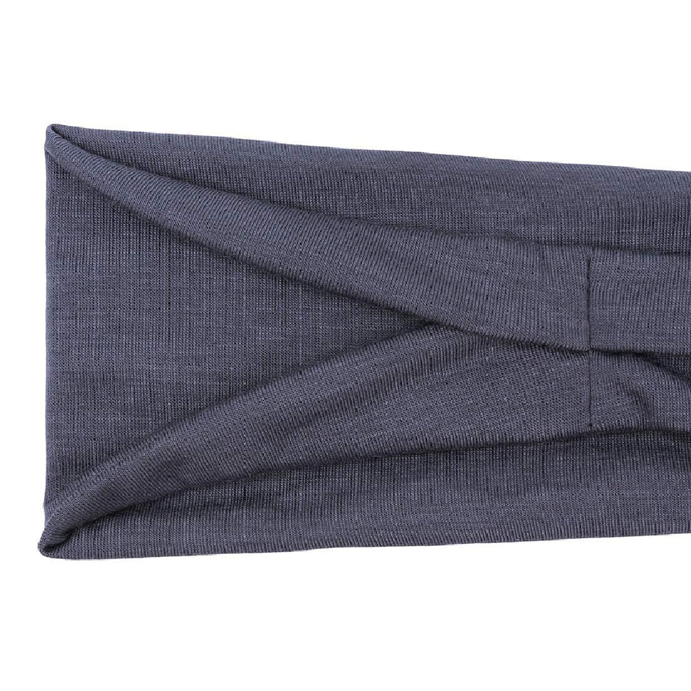 Huachi headband used on a morning run for non-slip, sweat-managing performance