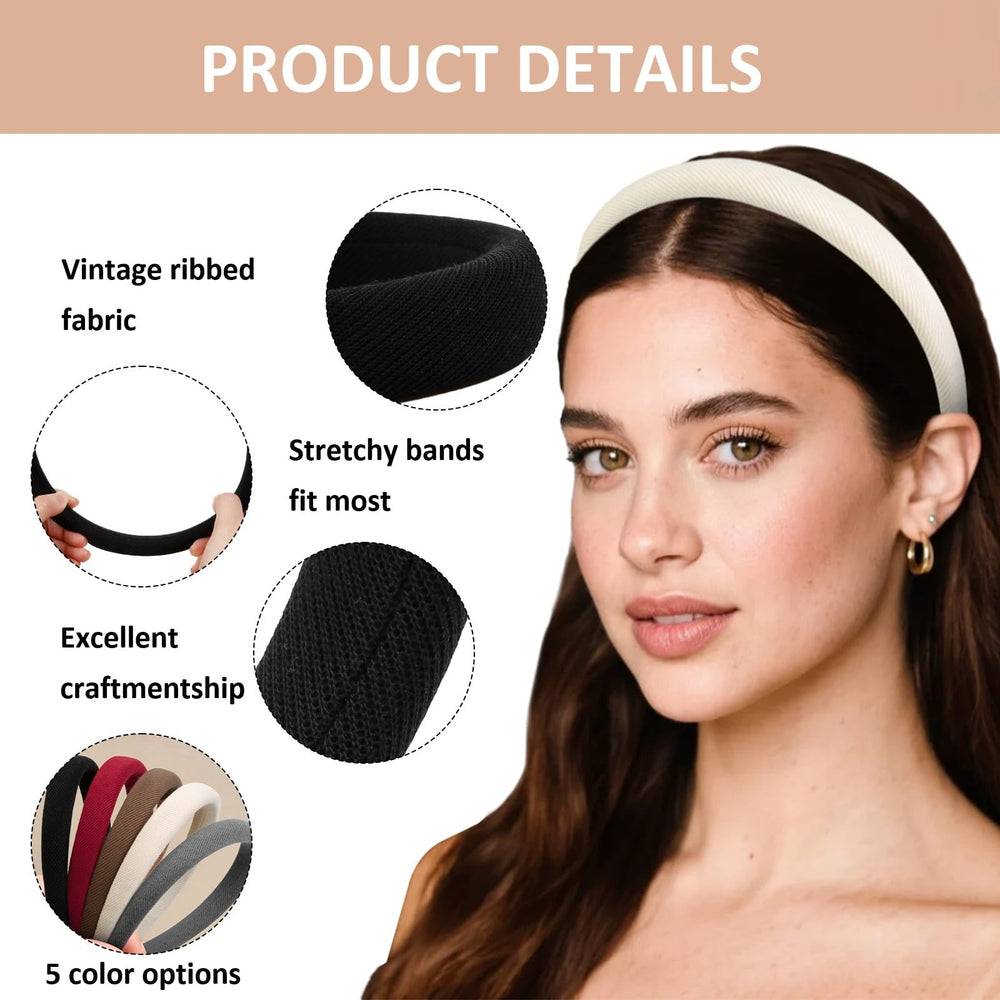 Huachi headband styled in lifestyle setting showing outfit pairing and instant style boost