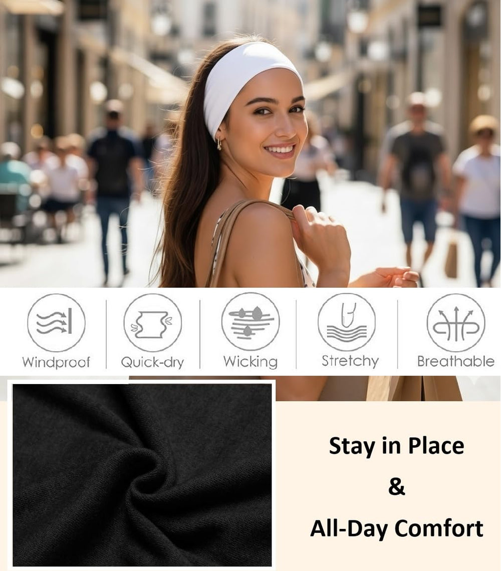Huachi side profile on model highlighting no-pinch comfortable fit