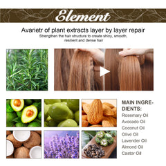 HuaQing scalp application in hands being massaged, demonstrates easy at-home use