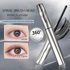 HUDABABY application on model lashes lifted separation for natural volume