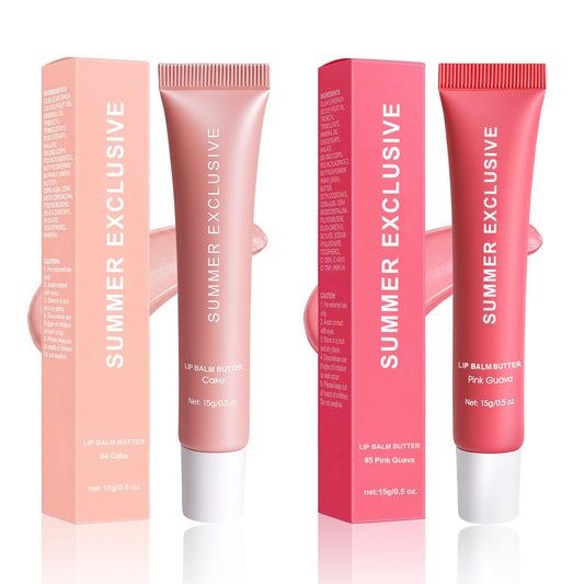 HULYHDP front packaging showing two tinted balm tubes and clear branding for easy selection