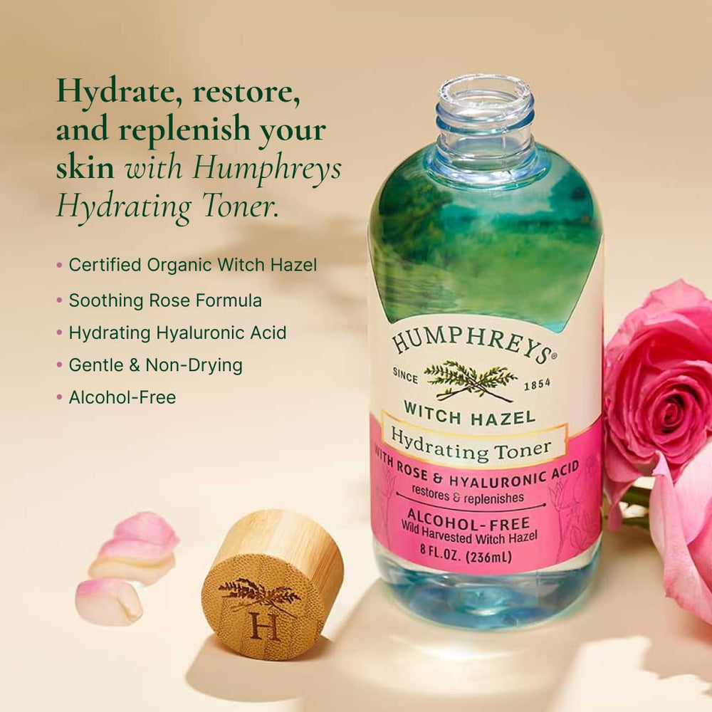 Humphreys close-up of toner texture showing hydrating, lightweight formula