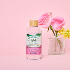 Humphreys label detail showing key ingredients and clean-certification benefits