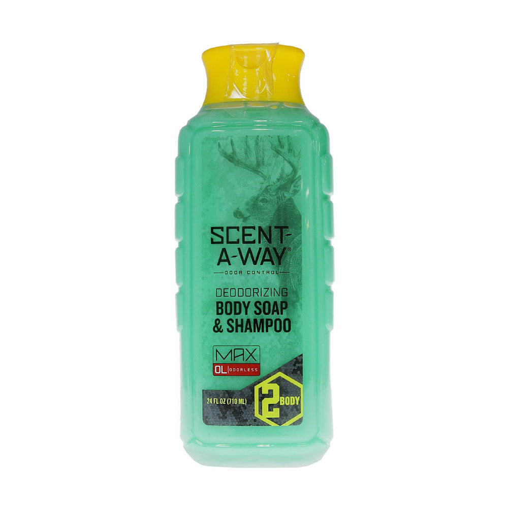 Hunters Specialties front bottle view showing clean scent control benefit