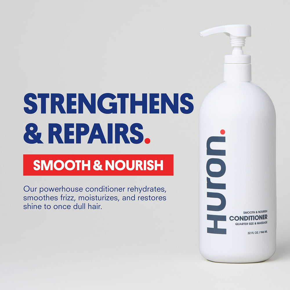 Huron conditioner pump dispenser ready for effortless daily use