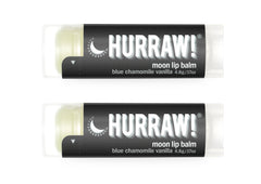 HURRAW! front packaging showing two Moon night treatment tubes and benefits