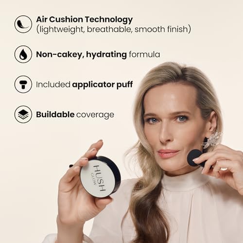 Hush Glow mushroom applicator close-up demonstrating gentle, controlled tapping benefit