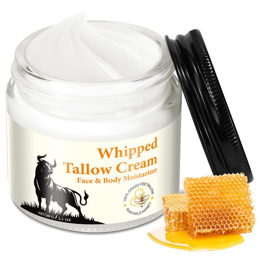 HUYEHF jar front view showing balm and clear branding with nourishing benefit