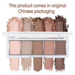 Hxssll arm swatches of each matte shade displaying blendable color payoff