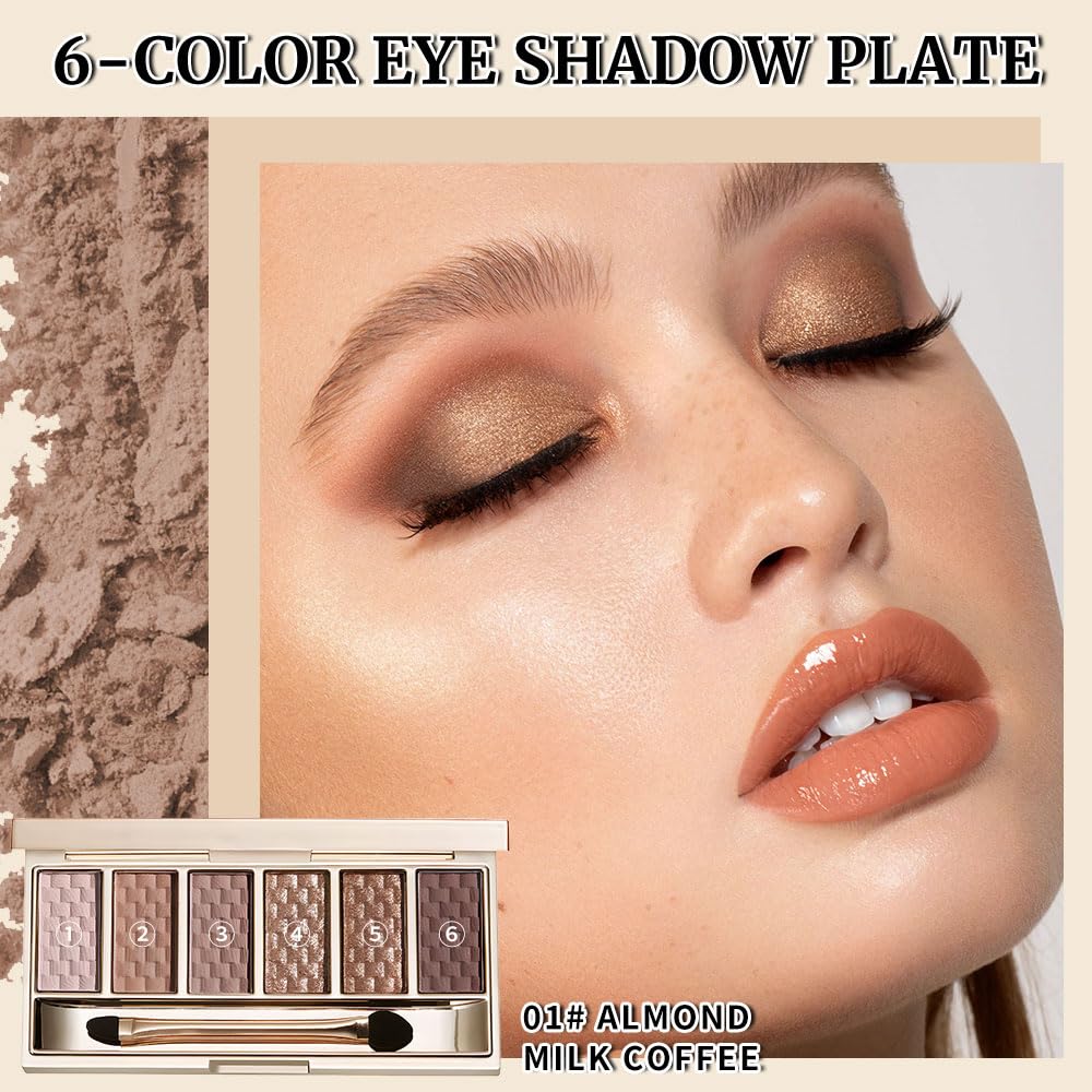 Hxssll dual-ended brush displayed with palette for precise application and blending