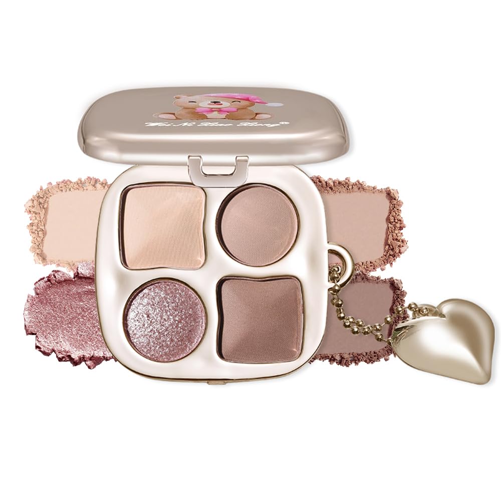 Hxssll palette front view showing compact case and exterior design, easy portability