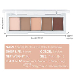 Hxssll palette beside a coin showing compact size and travel convenience