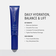 HydroPeptide close-up texture shot highlighting lightweight cream and quick absorption