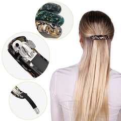 HYFEEL smooth barrette surface close-up showing snag-free finish and gentle hair protection
