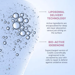 Hygieia + application on arm demonstrating coverage and visible skin smoothing