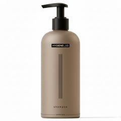 HygieneLab front packaging showing clean-label bottle and EWG verification benefit